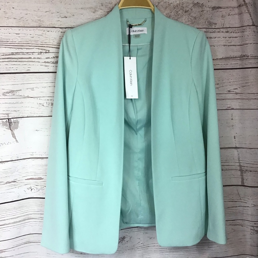 Calvin Klein Aqua wear to work jacket/ Blazer